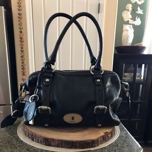 Fossil Maddox Crossbody Satchel with key